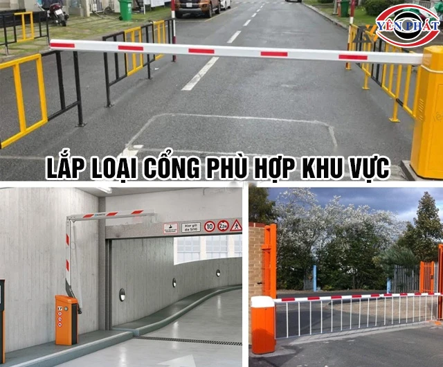Lắp Barie bảo vệ
