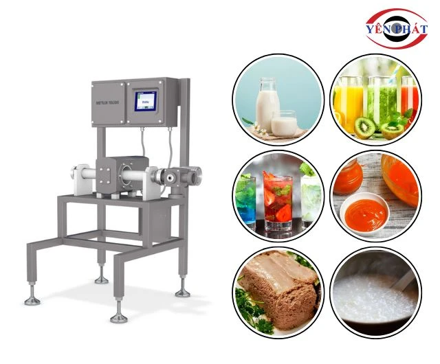 Ứng dụng của máy dò kim loại dạng đường ống