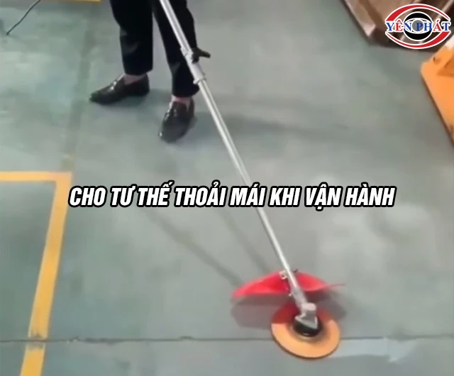 Máy mài bê tông cán dài tạo tư thế làm việc thoải mái