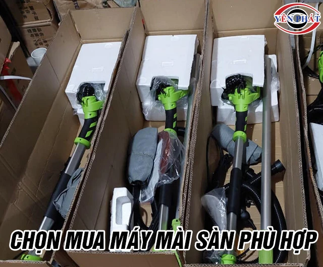 Mua máy mài bê tông cán dài
