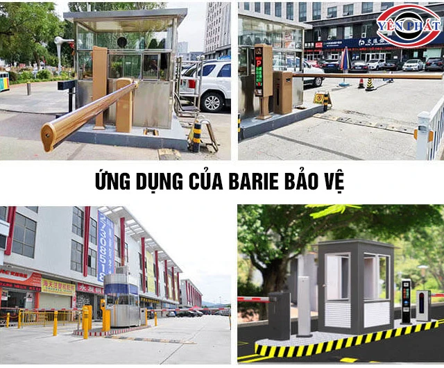 Ứng dụng của barie bảo vệ