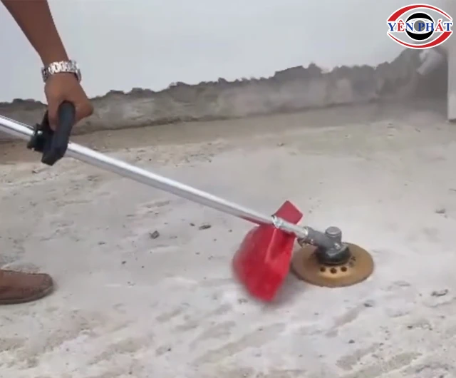 Ứng dụng máy mài bê tông cán dài