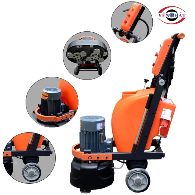 Cấu tạo của máy mài sàn Karva
