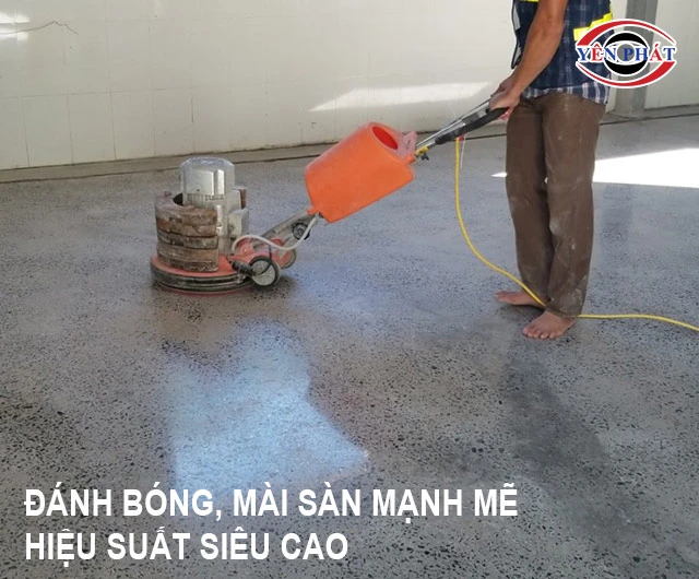 hiệu suất của máy mài bê tông 1 pha rất cao