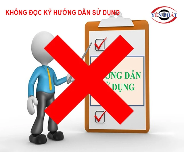 Không đọc hướng dẫn sử dụng