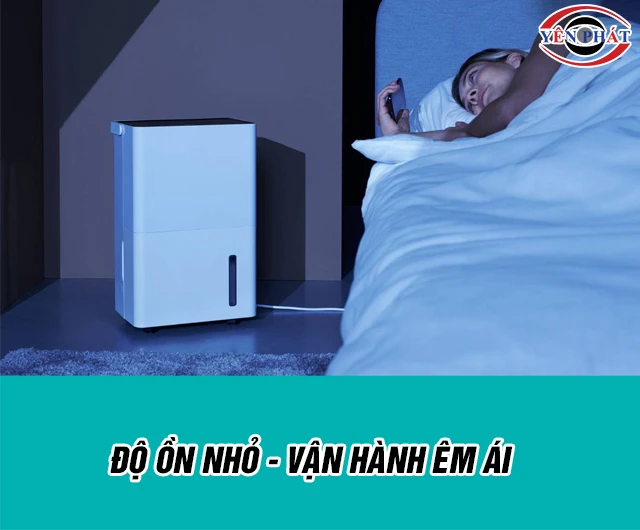 Máy hút ẩm Toshiba độ ồn nhỏ