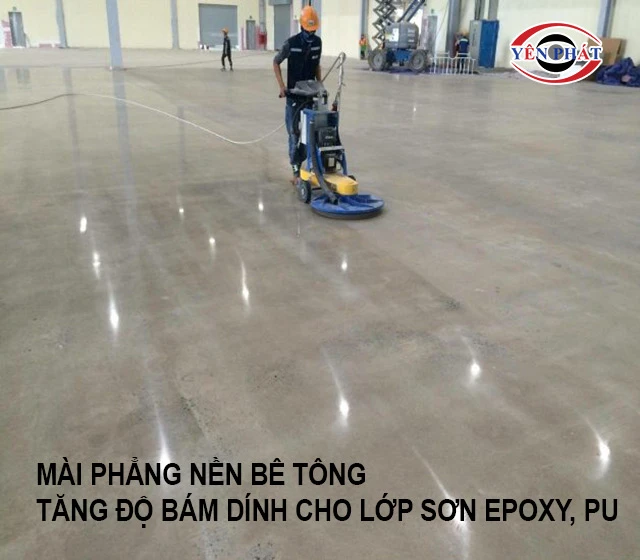Tăng độ bám dính cho lớp sơn epoxy, PU…