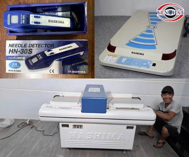 Các loại máy dò kim trong may mặc