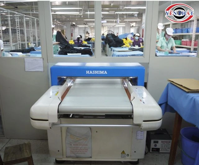 Máy dò kim trong may mặc có độ nhạy cao