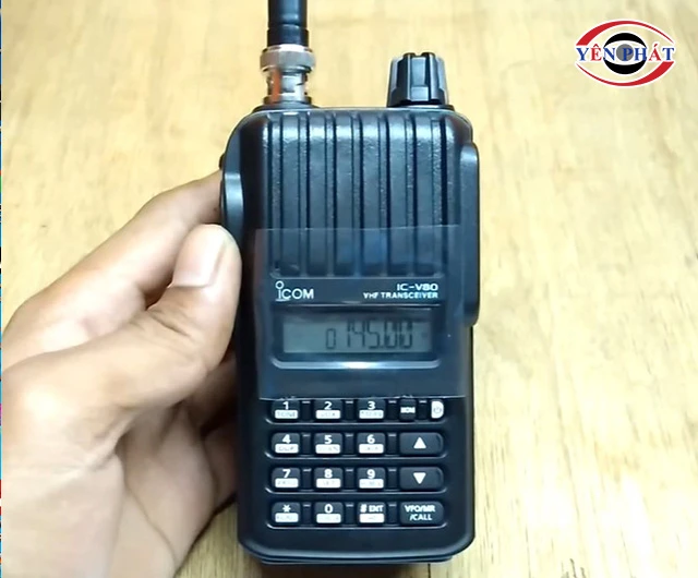 dùng bộ đàm với tần số đã cài