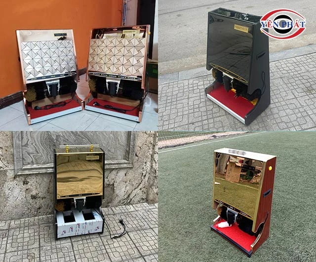 thiết kế của máy đánh giày Apus