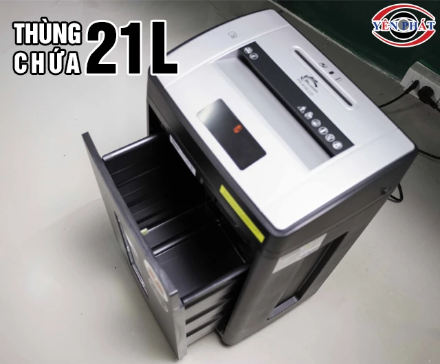 Thùng chứa máy hủy tài liệu Silicon PS-910LCD