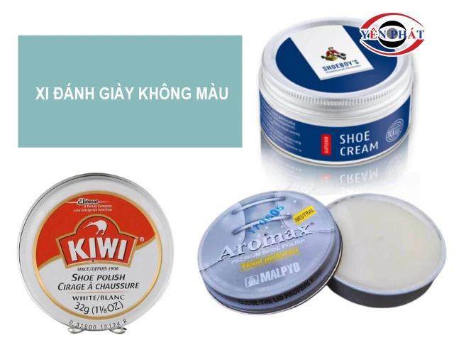 Xi đánh giày không màu