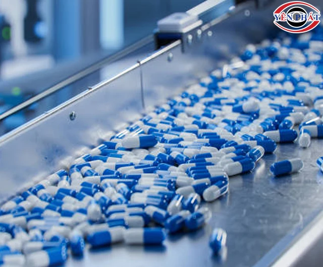 Máy dò kim loại dược phẩm dạng viên dạng viên