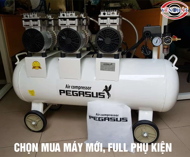 Mua máy nén khí không dầu Pegasus TM-OF750x3-70L