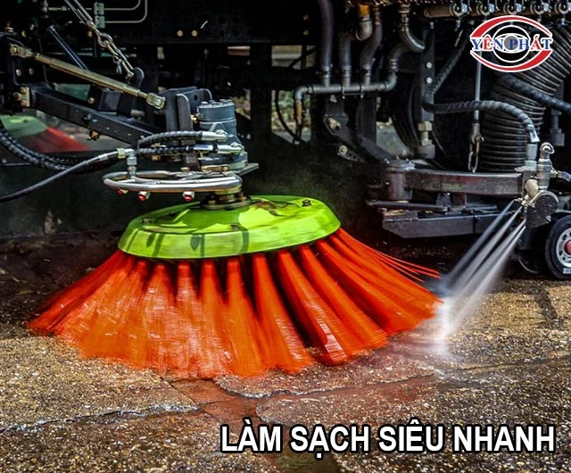 Thu gom rác sạch, siêu nhanh