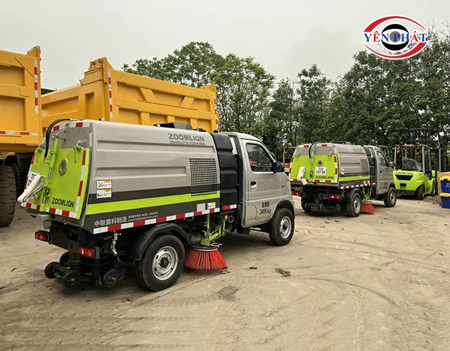 Xe Quét Rác Zoomlion - Giải Pháp Làm Sạch Đô Thị Hiện Đại
