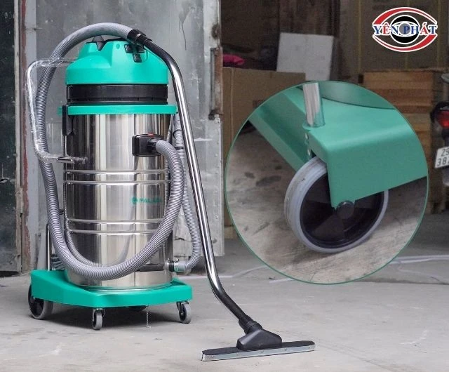 Máy hút bụi Palada PD 802J-3 trang bị bánh xe chắc chắn
