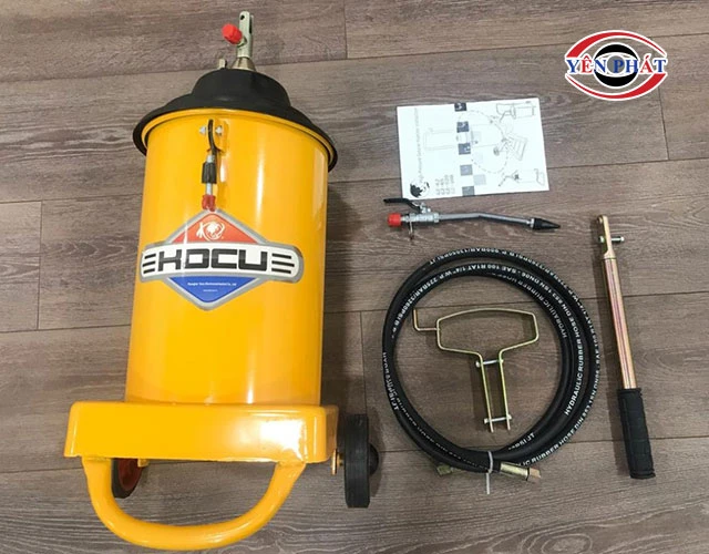 các bộ phận của máy bơm mỡ bằng tay