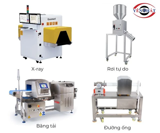 Các loại máy dò kim loại thực phẩm