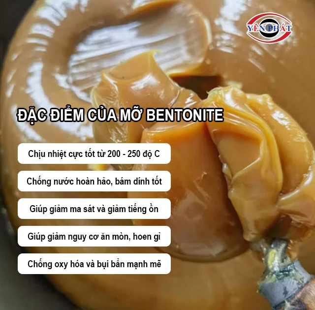 đặc điểm của mỡ Bentonite