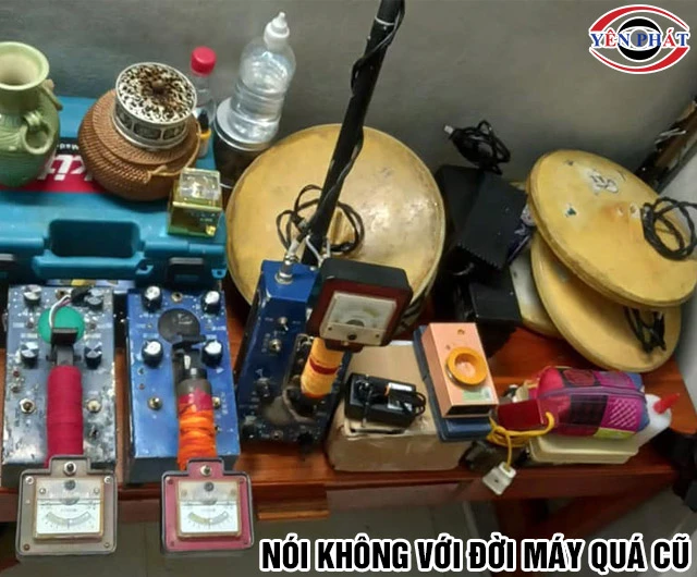 Không mua Máy dò kim loại cũ đời thấp