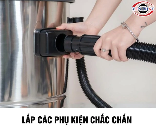 Lắp máy hút bụi công nghiệp 30 lít Palada PD30-H