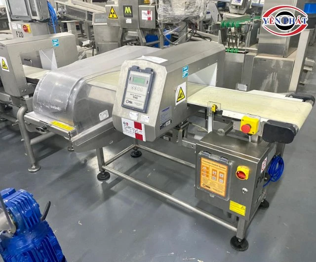 Máy dò kim loại thực phẩm phát hiện chính xác vị trí