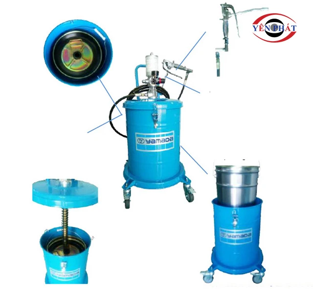 thiết kế của máy bơm mỡ Nhật Bản