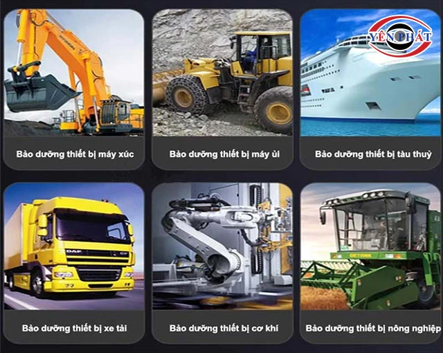 Ứng dụng của máy bơm mỡ Nhật Bản 