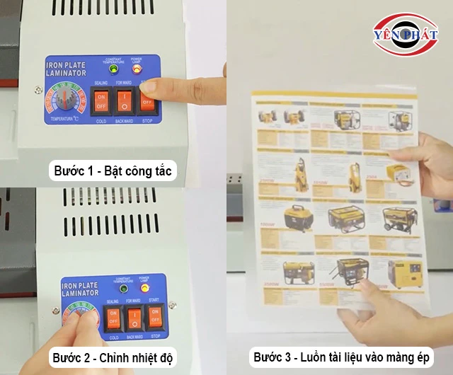 Hướng dẫn sử dụng máy ép plastic YT 320