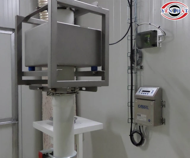  Máy dò kim loại gạo dạng rơi tự do Cassel