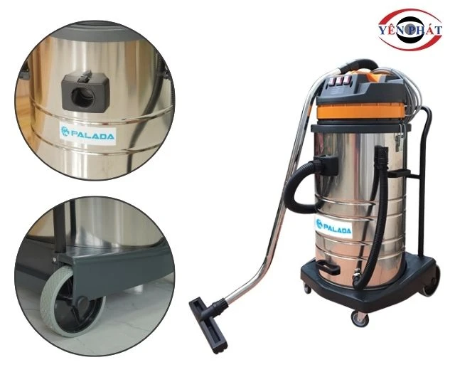 Máy hút bụi công nghiệp Palada PD80 thiết kế hiện đại