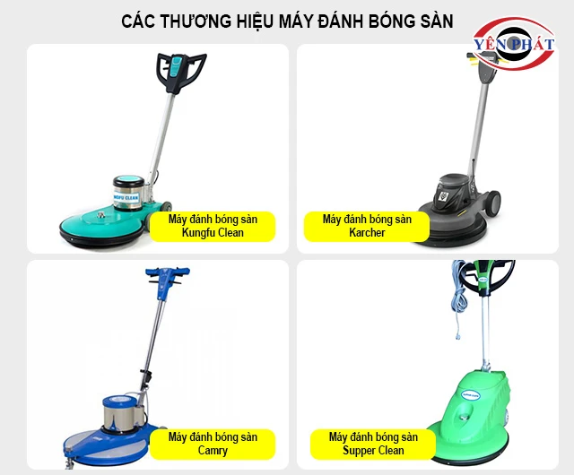 các thương hiệu máy đánh bóng sàn đá granite lớn