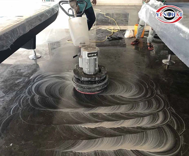 Lưu ý khi dùng máy đánh bóng sàn đá granite