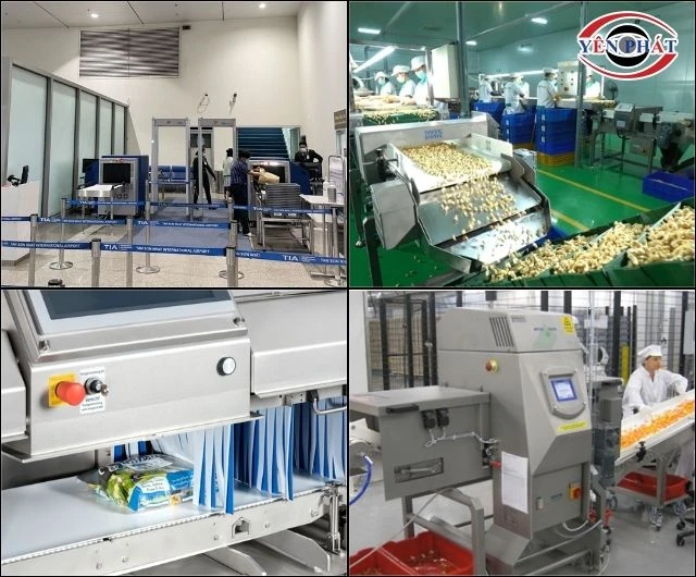 Ứng dụng của máy dò kim loại X Ray
