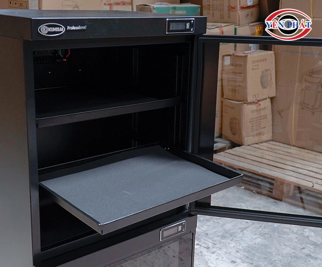 thiết kế và khả năng chia ngăn của tủ chống ẩm 200 lít
