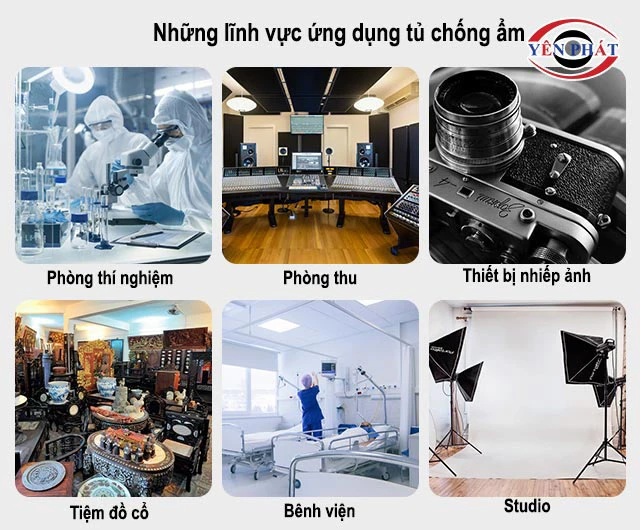 Ứng dụng thực tế của tủ chống ẩm I-Cabi 
