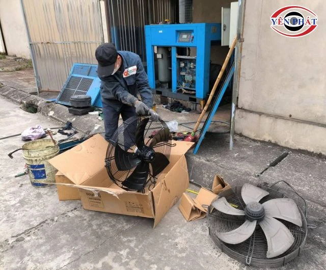 Bảo dưỡng máy nén khí trục vít