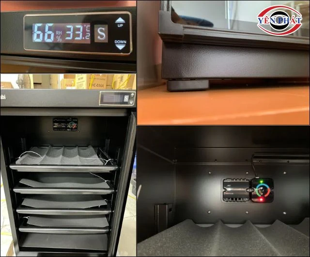 Cấu tạo tủ chống ẩm Dry Cabinet