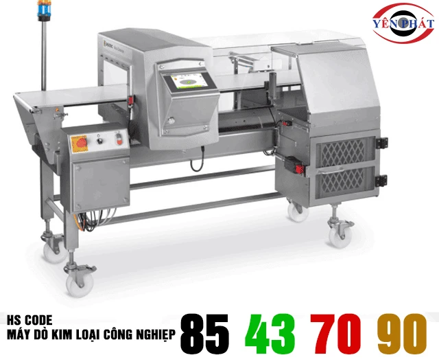HS code máy dò kim loại công nghiệp