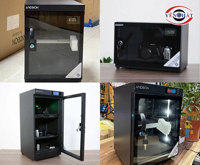 thiết kế của tủ chống ẩm Andbon