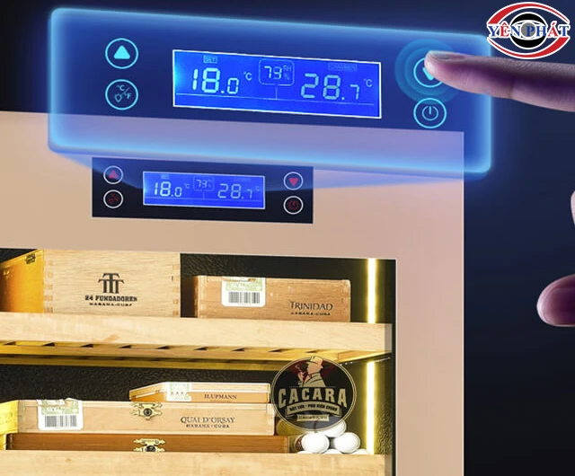 Tủ chống ẩm Xì Gà dòng điện tử