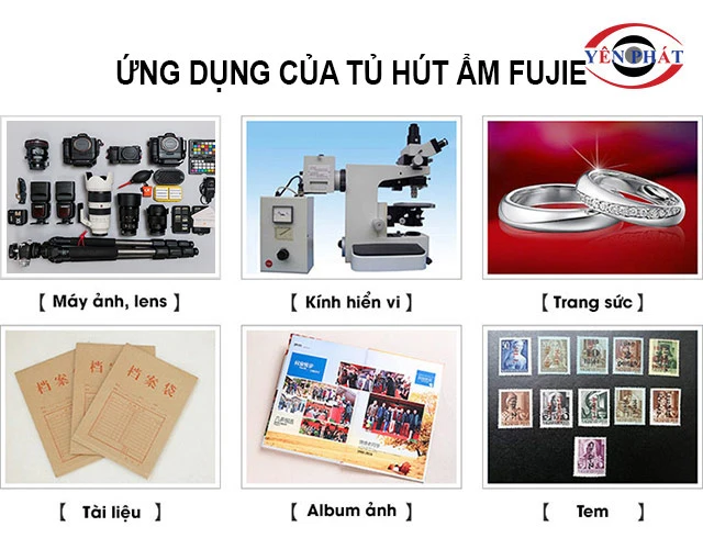 Ứng dụng thực tế của tủ hút ẩm Fujie