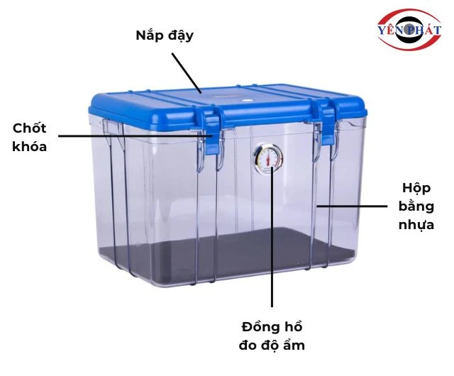 Cấu tạo hộp chống ẩm Eirmai