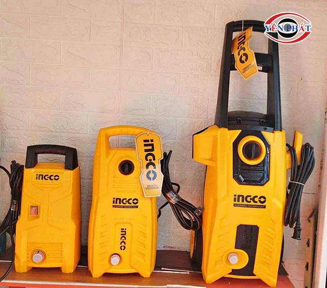 thiết kế của máy rửa xe Ingco 