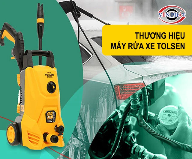 máy xịt rửa xe Tolsen