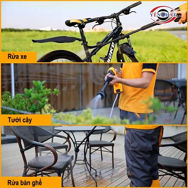 Ứng dụng của máy rửa xe Ingco 