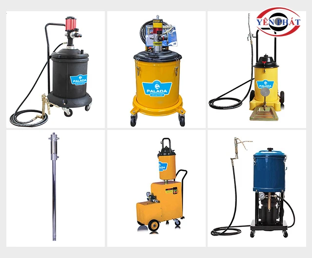 các mẫu máy bơm mỡ Palada