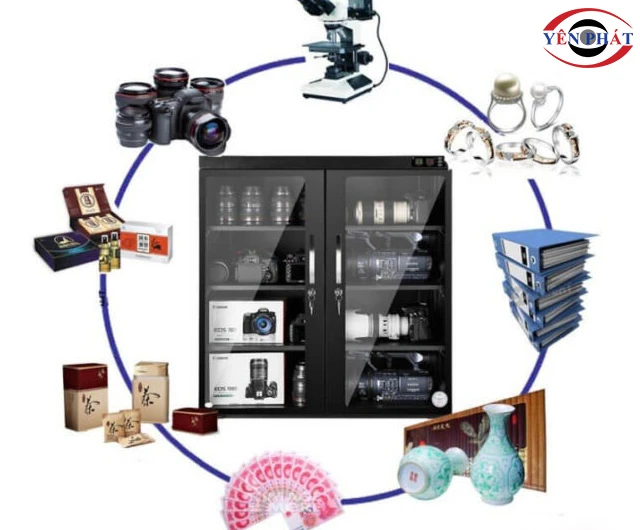 ứng dụng của tủ chống ẩm 500L